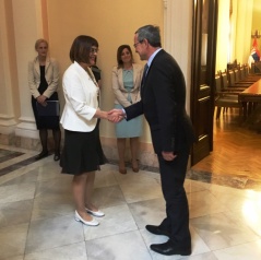 13 June 2017 The National Assembly Speaker and the President of the NATO Parliamentary Assembly